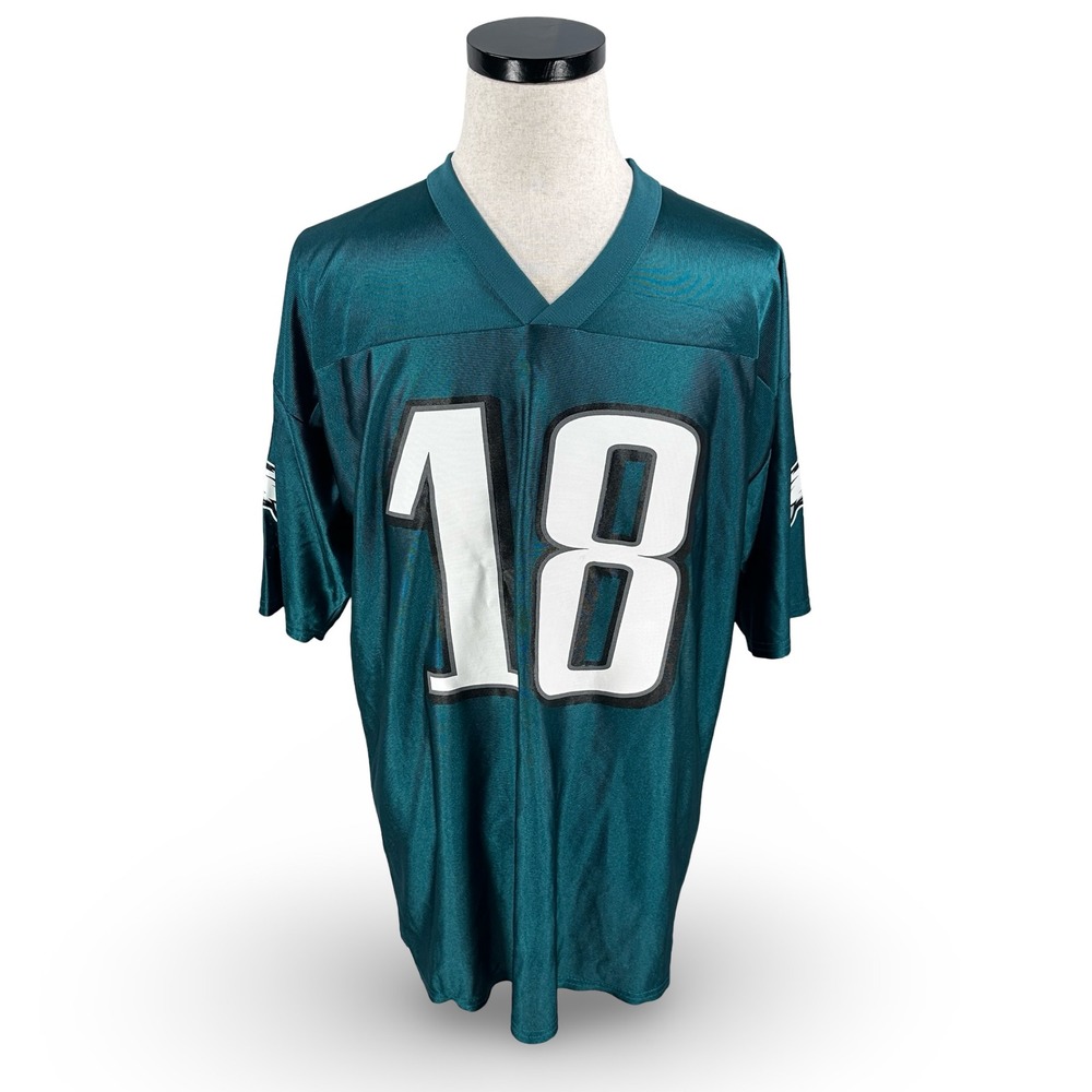 NFL Team Apparel Philadelphia Eagles Jeremy Maclinâ 18 Jersey XL Midnight Green